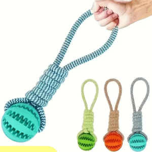 Durable Braided Rope Chew Ball